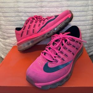 Women’s Nike Air Max 2016. Pink blast/black-lsr orange-white rose blast